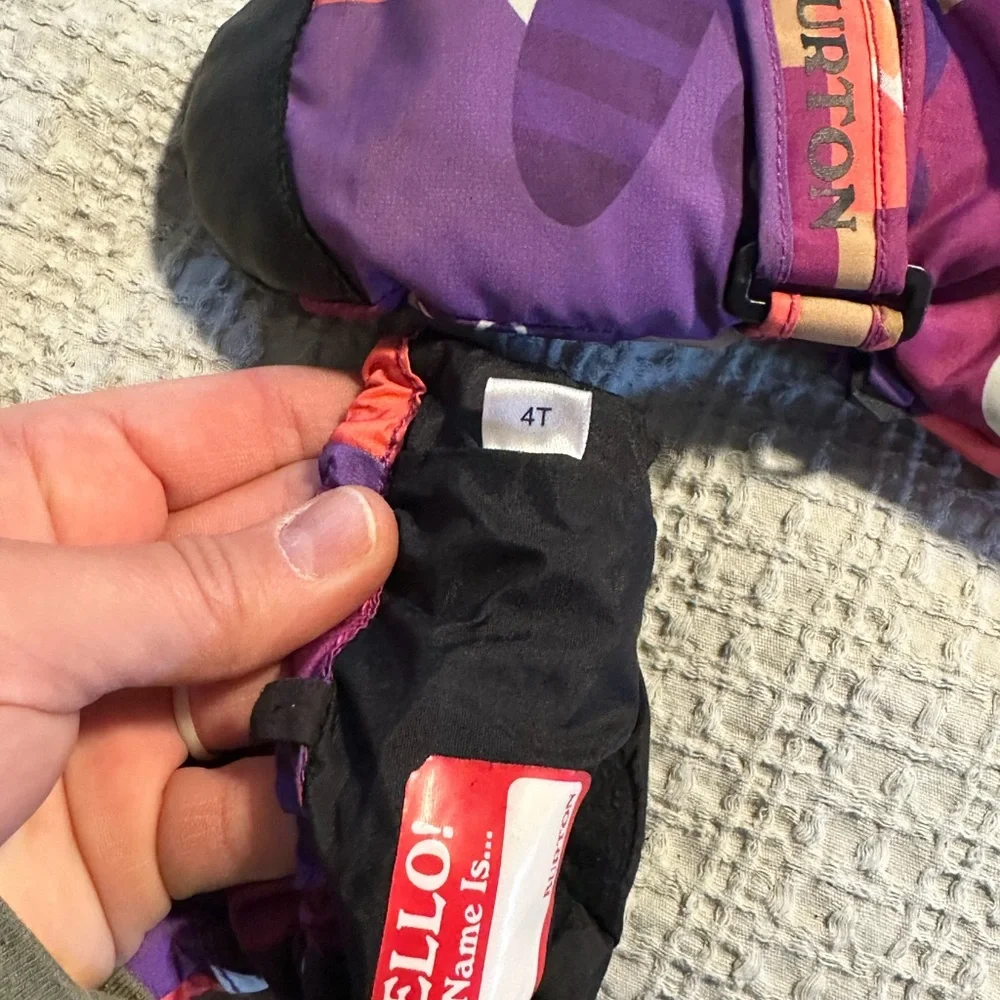 Burton Kids' Mittens with Long Cuffs